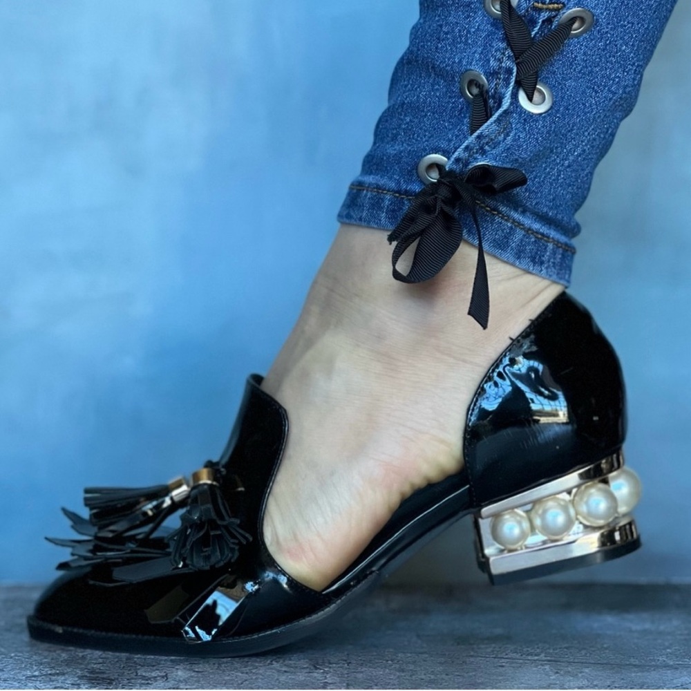 Jeffrey Campbell patent leather shoes! Size 11